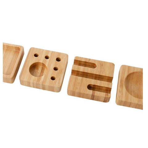 Wooden Contemporary Desk Organizer