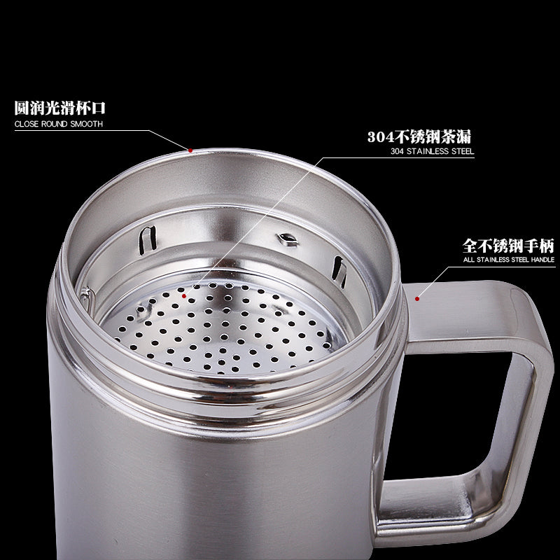 Large-Capacity Insulation Thermos Mug