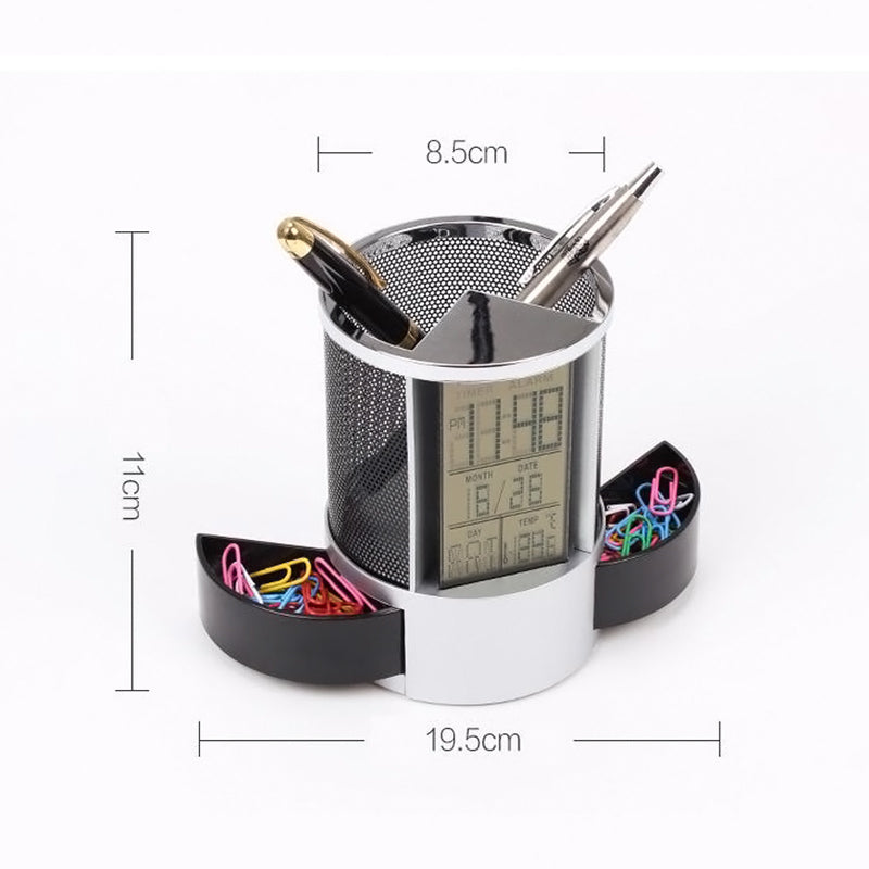 Digital Calendar Pen Holder