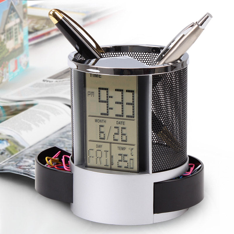 Digital Calendar Pen Holder