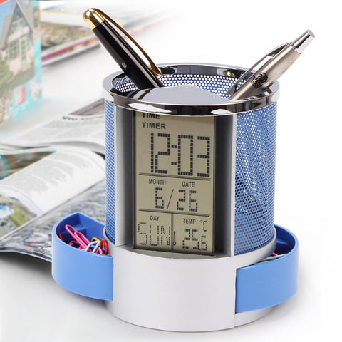 Digital Calendar Pen Holder